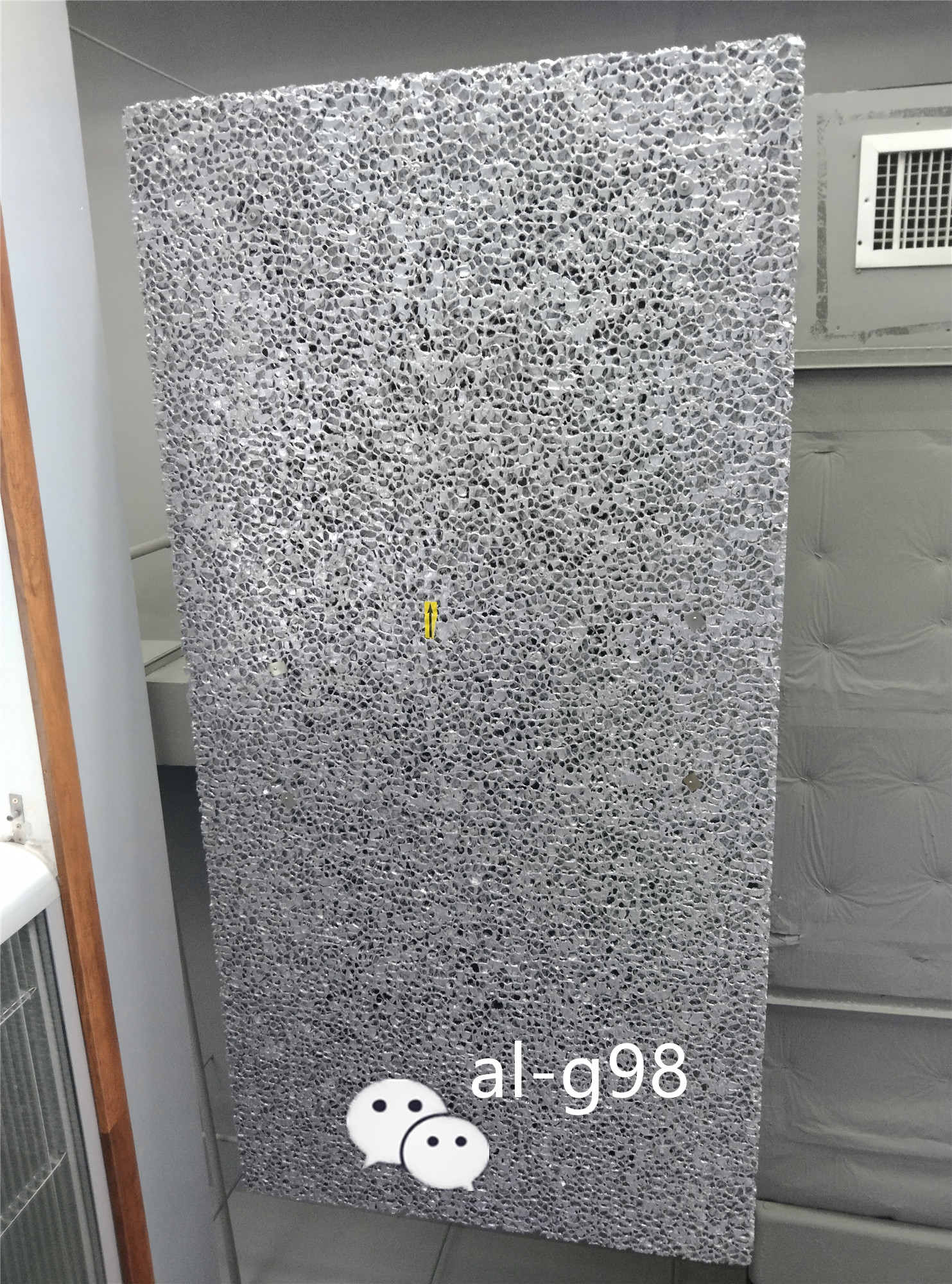 新型外墻裝飾材料泡沫鋁板