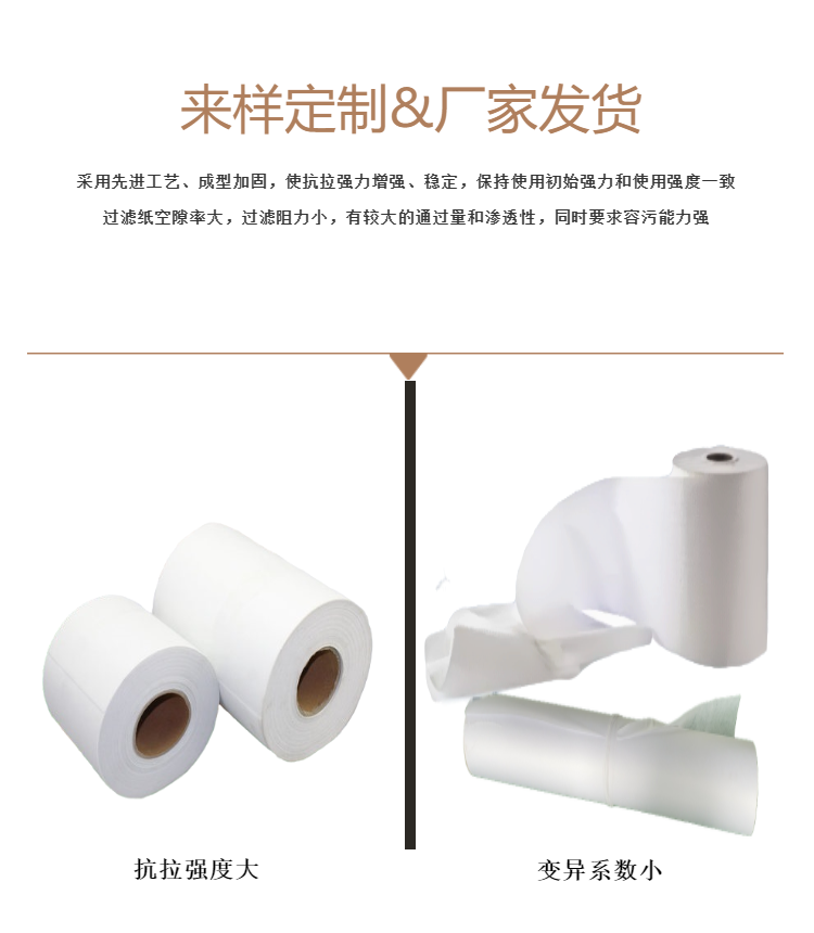 齒輪加工中集中磨齒潤滑液過濾紙