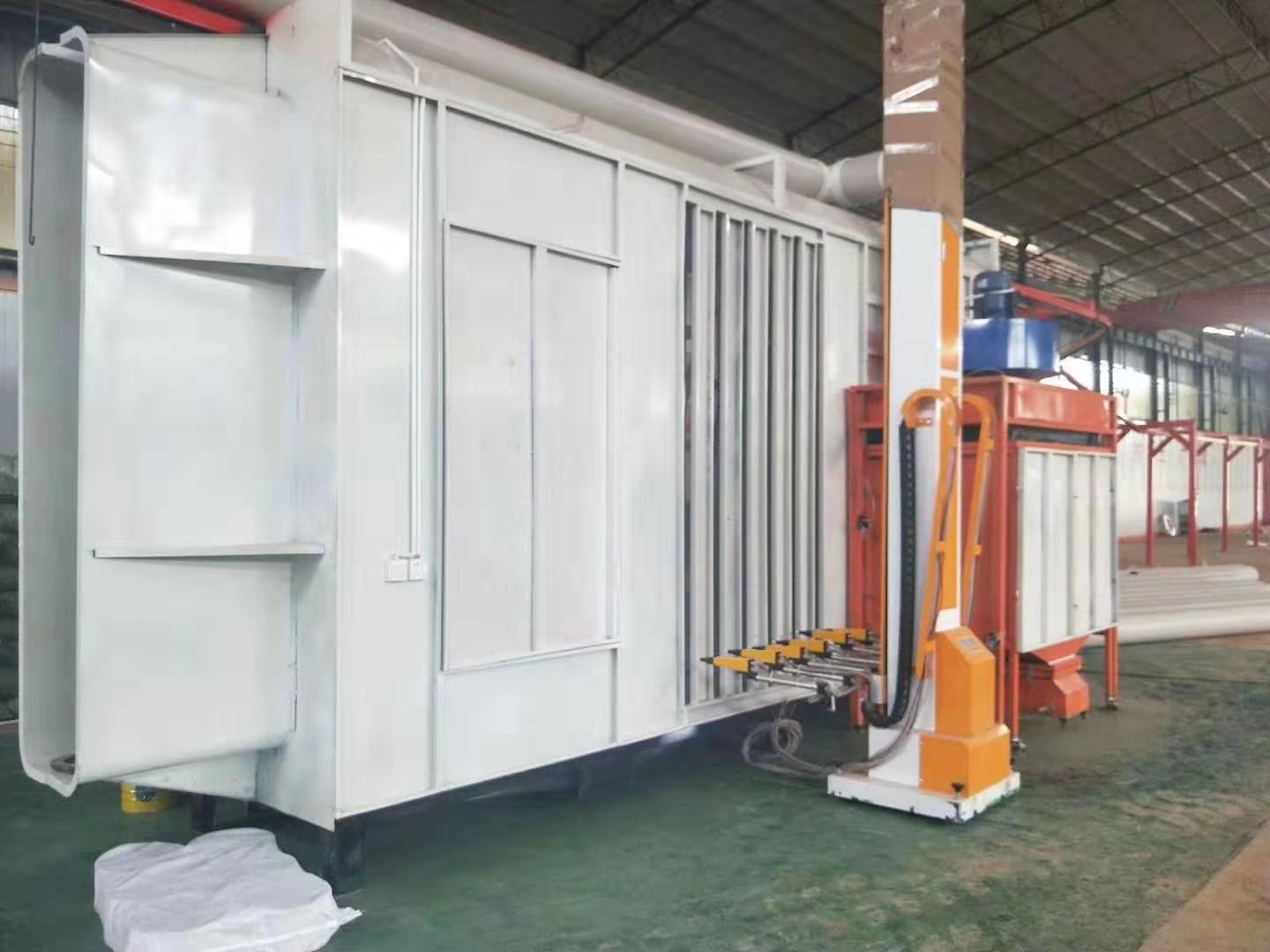 鑫葒蕾噴塑自動噴涂流水線 大型全自動涂裝生產線設備 上粉率高