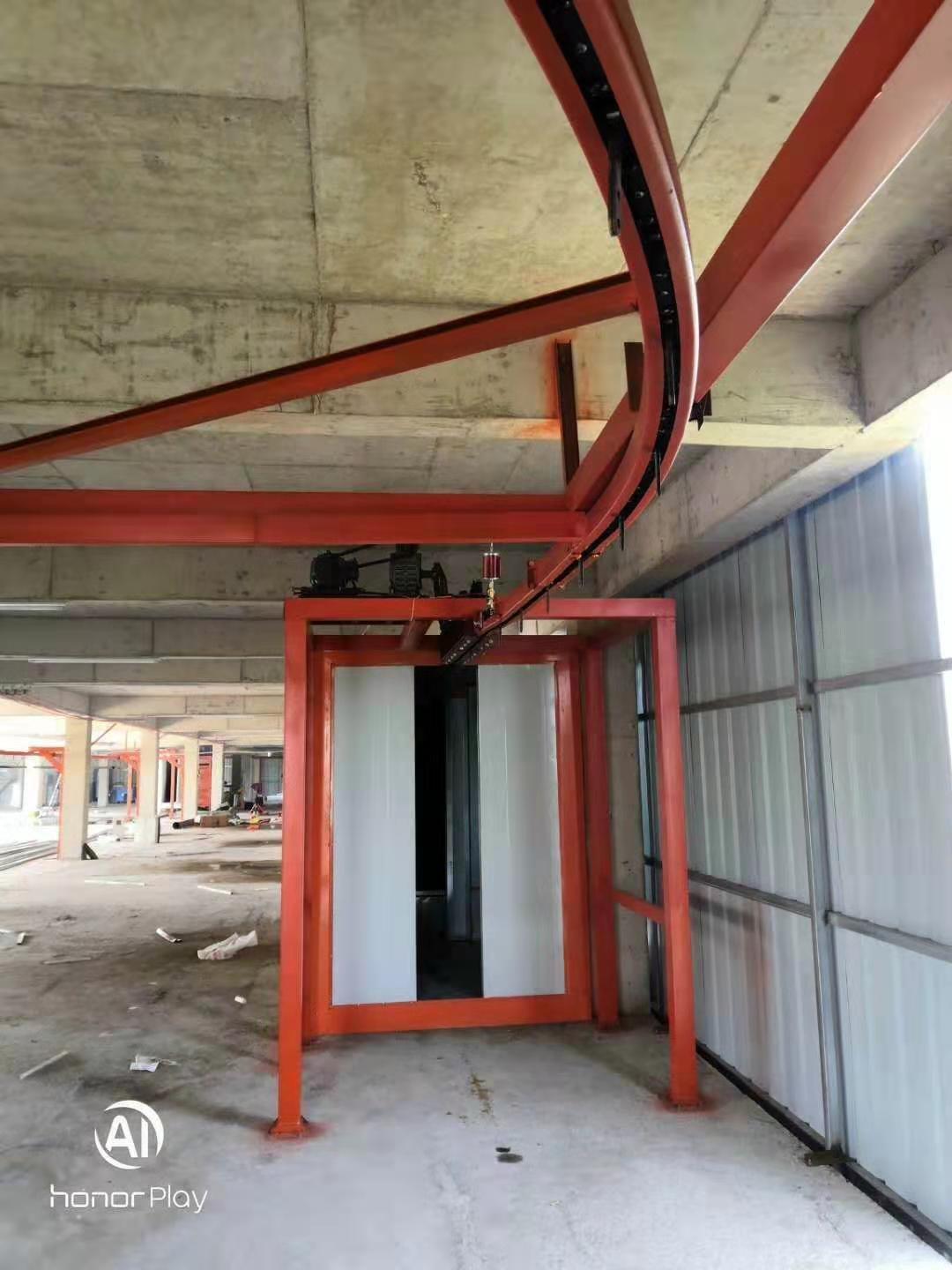 四川重慶鋁藝大門   自動噴塑生產(chǎn)線  靜電噴塑設(shè)備
