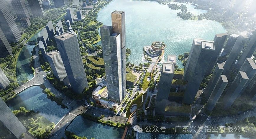 318米新地標(biāo)！興發(fā)鋁業(yè)見證長(zhǎng)沙金茂大廈即將璀璨啟幕
