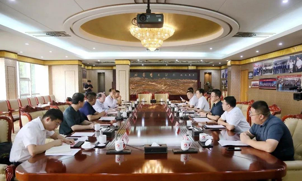 甘肅省白銀市黨政考察團(tuán)來魏橋創(chuàng)業(yè)集團(tuán)考察