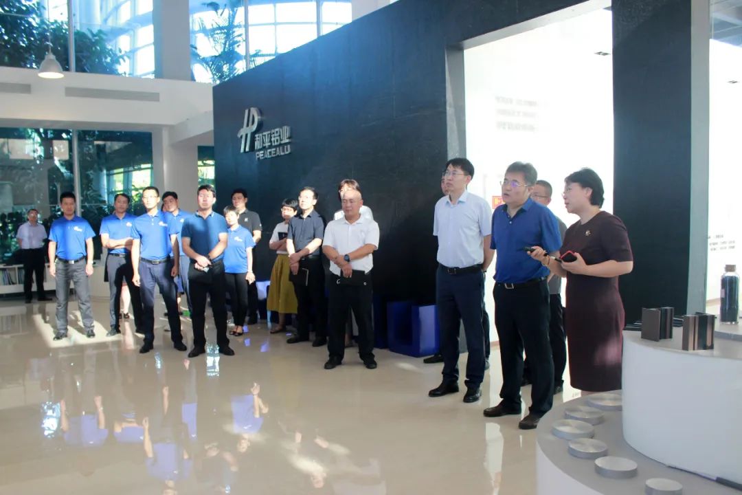 大廠縣委書記王建民一行蒞臨和平鋁業(yè)大廠基地調(diào)研