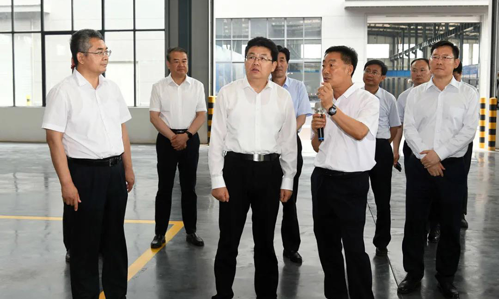 濰坊市委書記田慶盈到華建鋁業(yè)集團(tuán)調(diào)研
