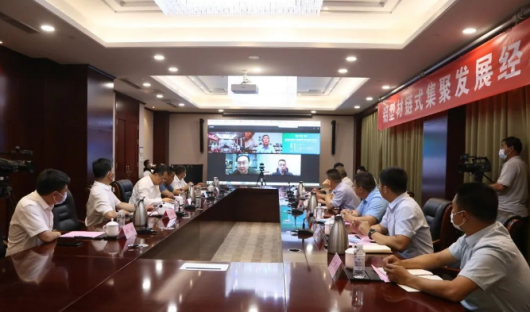 南昌安義副縣長(zhǎng)劉志偉一行來(lái)到華建集團(tuán)考察交流