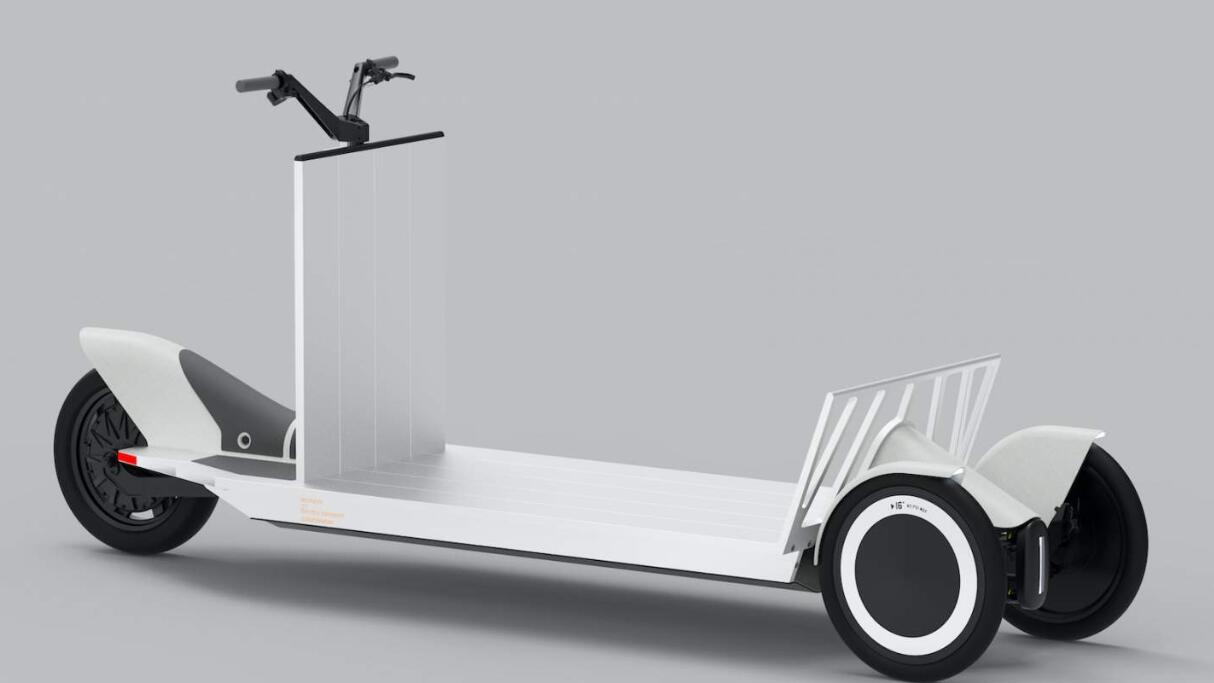 適用于城市短途運輸?shù)亩喙δ茕X合金電動三輪車！