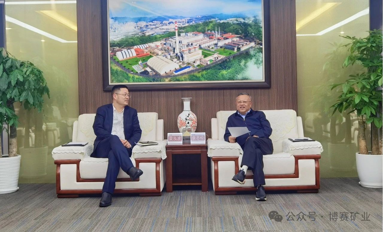 中國進出口銀行重慶分行黨委書記、行長夏泓波一行蒞臨博賽集團調研交流