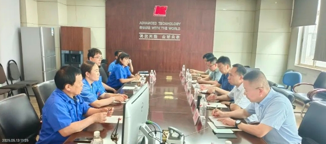 四川啟明星鋁業(yè)公司赴河南科隆集團(tuán)考察鋁圓管合作項(xiàng)目