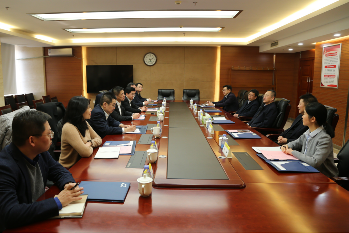 葛紅林會見中國恩菲黨委書記、董事長劉誠