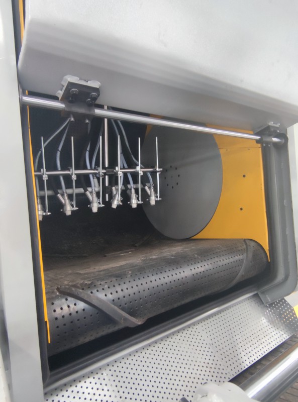 履帶式噴砂機(jī) 滾筒式 小型模具專用 成批處理 效率高效果好