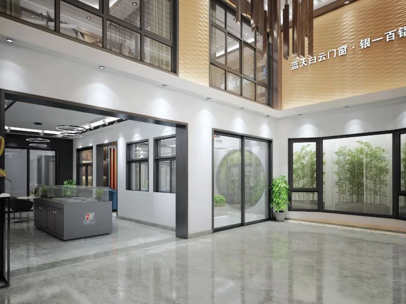 銀一百鋁材佛山展示廳歡迎您