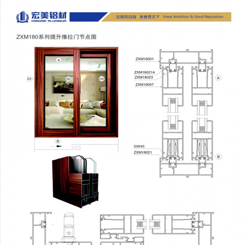 ZXM180系列提升推拉門