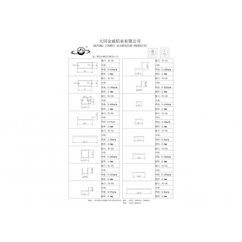 TH- G梯料