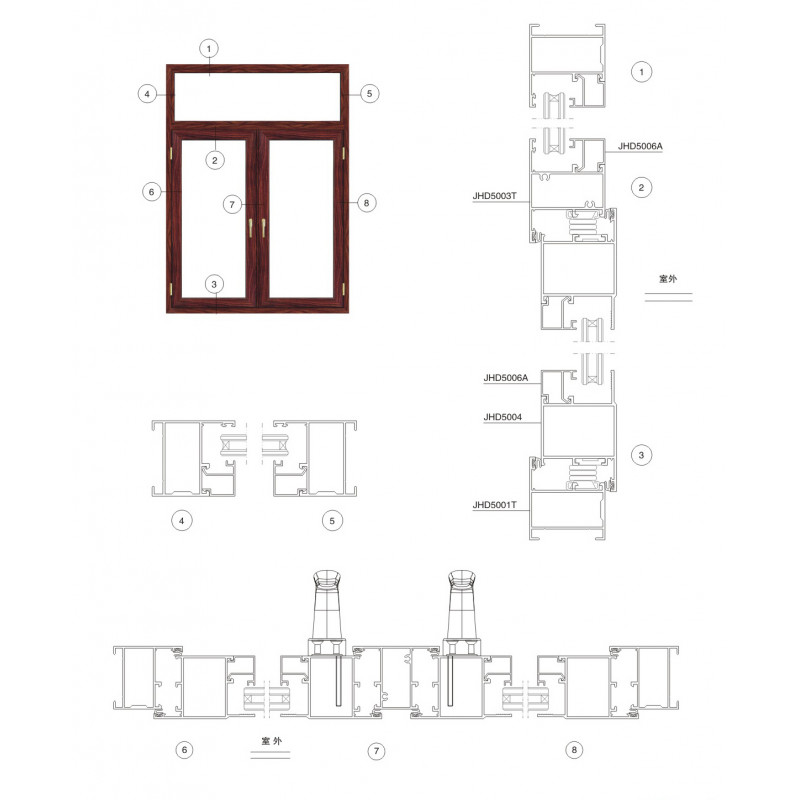 K50系列平開窗