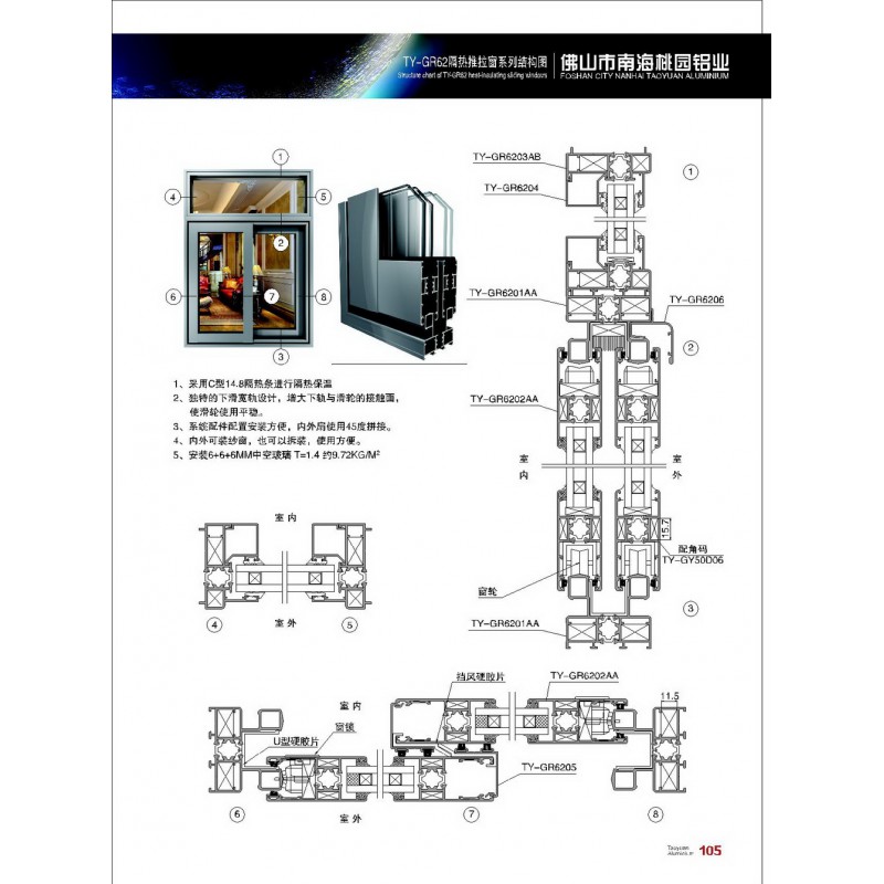 隔熱斷橋系列