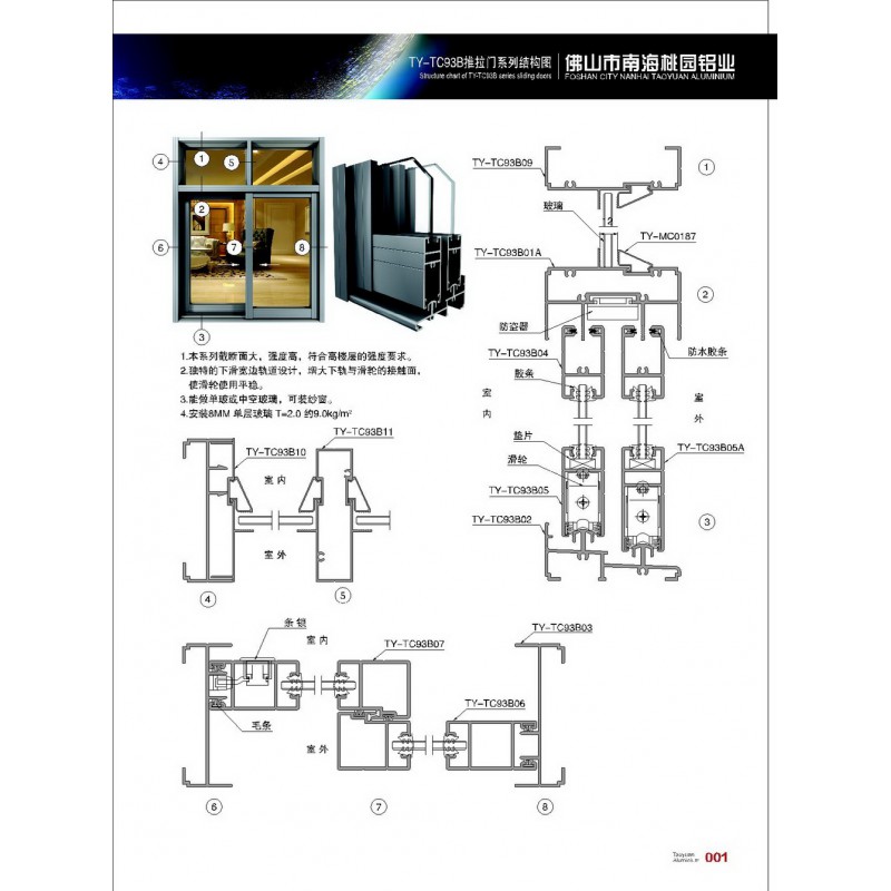 推拉窗系列