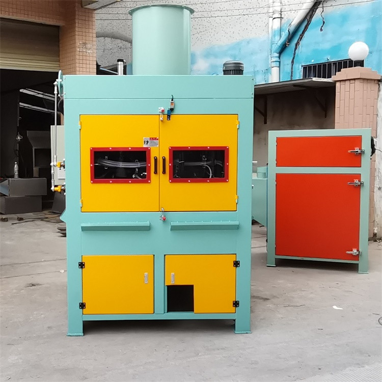 手電筒噴砂機 鋁合金手電筒外殼自動噴砂設(shè)備