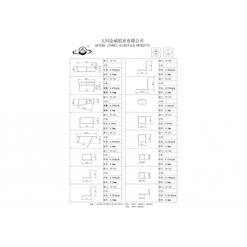 TH- G梯料