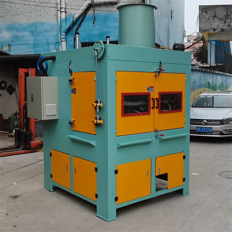 手電筒噴砂機 鋁合金手電筒外殼自動噴砂設(shè)備