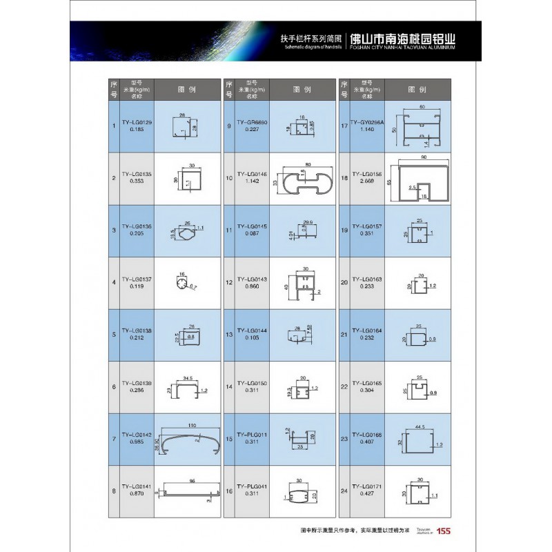 扶手欄桿系列