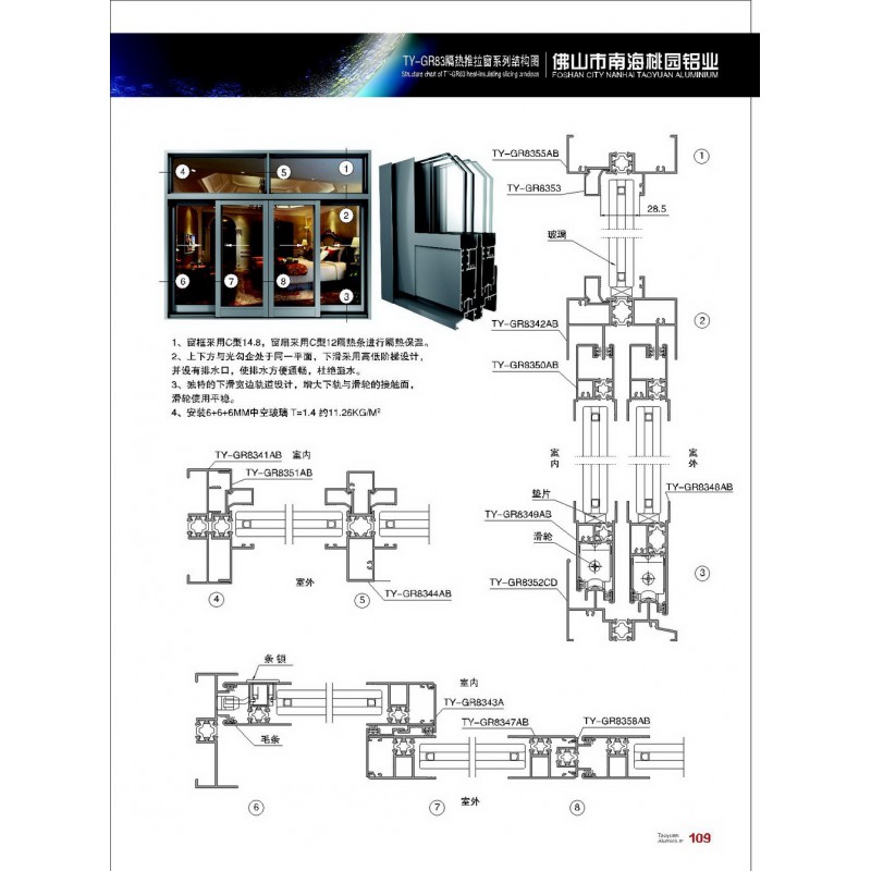 隔熱斷橋系列
