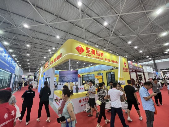 消光電泳新品實力吸睛！堅美鋁業(yè)“貴陽建博會”首秀亮點紛呈