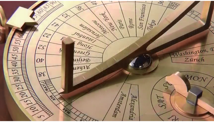 1000小時(shí)，機(jī)械大神自制機(jī)械齒輪日晷