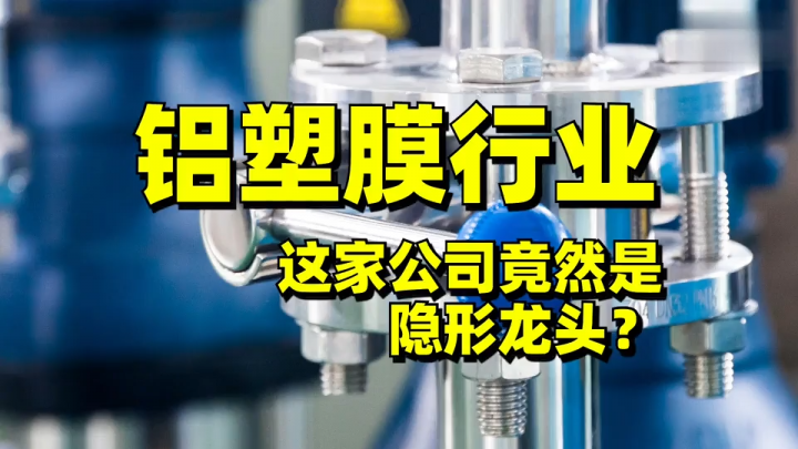 下一個(gè)恩捷股份？紫江企業(yè)，鋁塑膜隱形龍頭，國產(chǎn)替代空間巨大！
