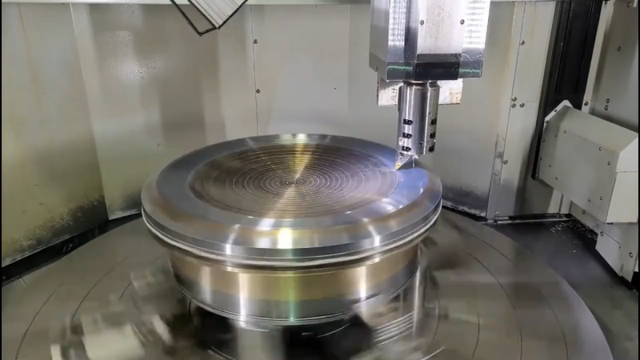 凹球面塊 CNC VTL 鋁青銅