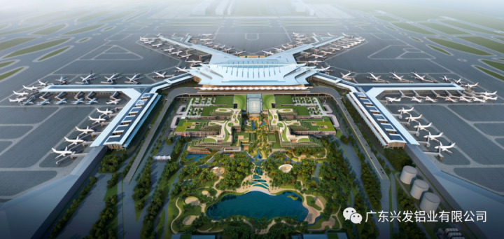 廈門新機場選用興發(fā)鋁材，助力打造中國機場建設品牌